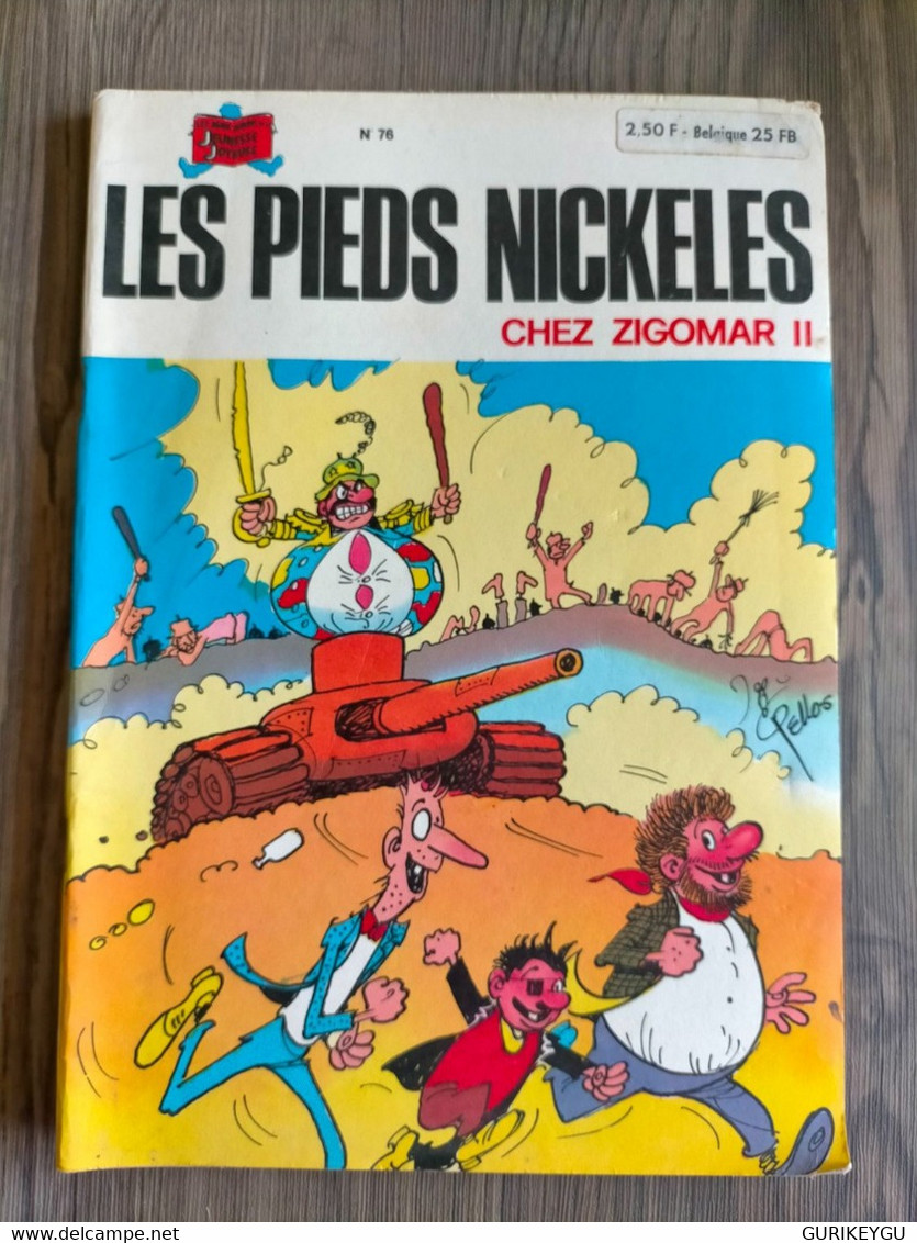 LES PIEDS NICKELES N° 76  Jeunesse Joyeuse  PELLOS  De 1973 - Pieds Nickelés, Les