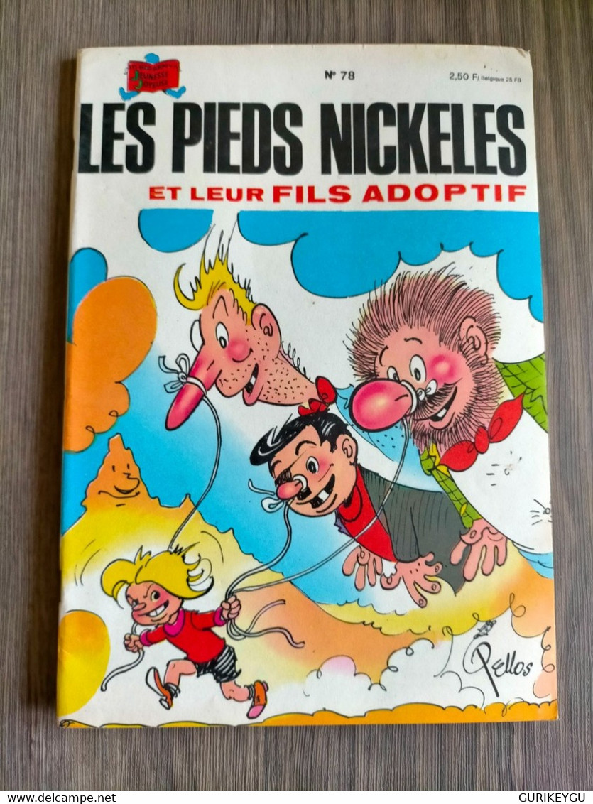 LES PIEDS NICKELES N° 78  Jeunesse Joyeuse  PELLOS  De 1973 - Pieds Nickelés, Les