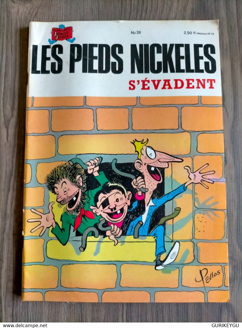 LES PIEDS NICKELES N° 26  Jeunesse Joyeuse  PELLOS  De 1973 - Pieds Nickelés, Les