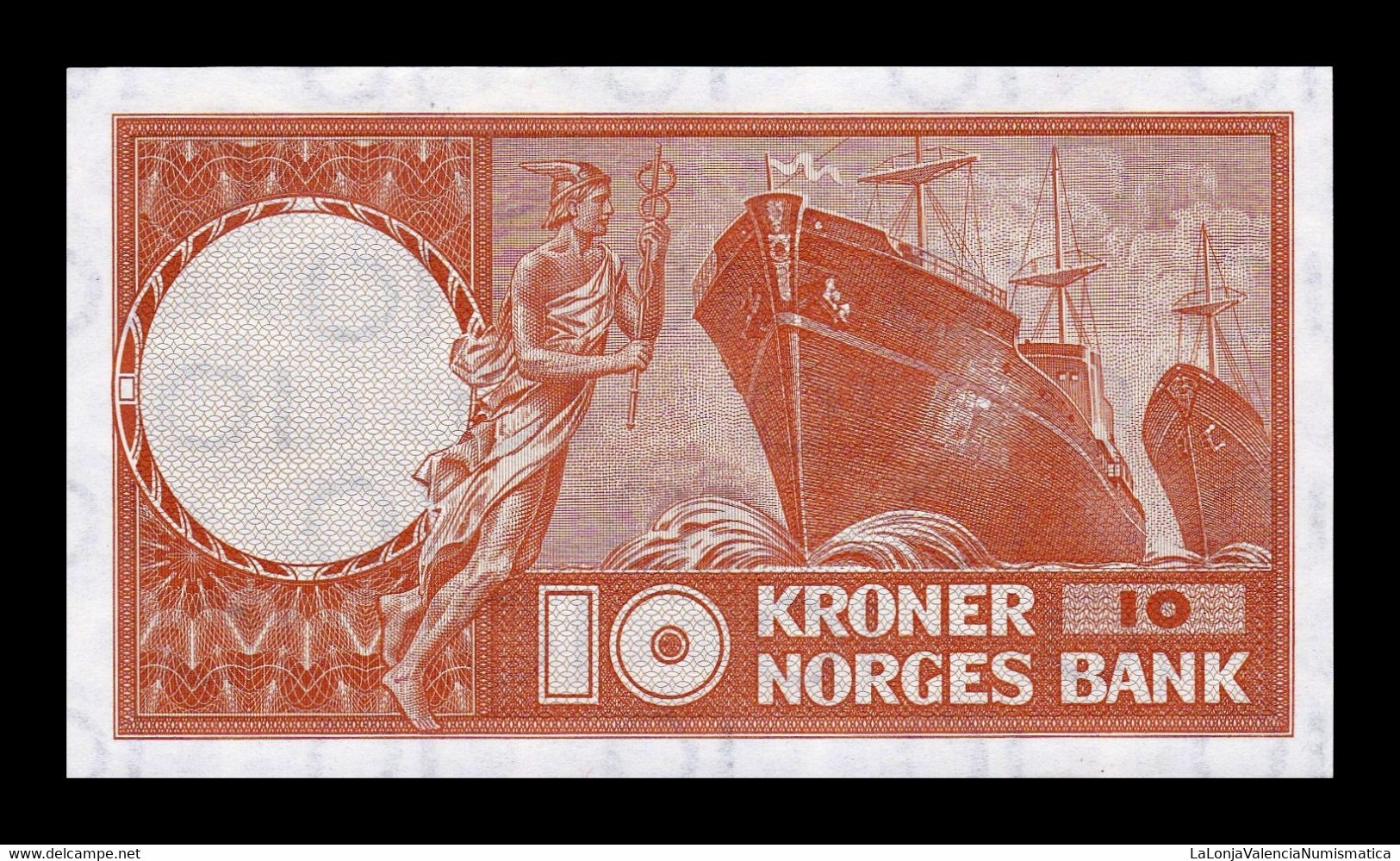 Noruega Norway 10 Kroner Christian Michelsen 1973 Pick 31f SC UNC - Norvège