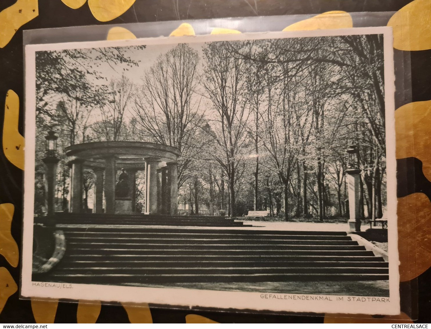 Carte HAGUENAU  Monument Aux Morts Gefallendenkmal - Haguenau