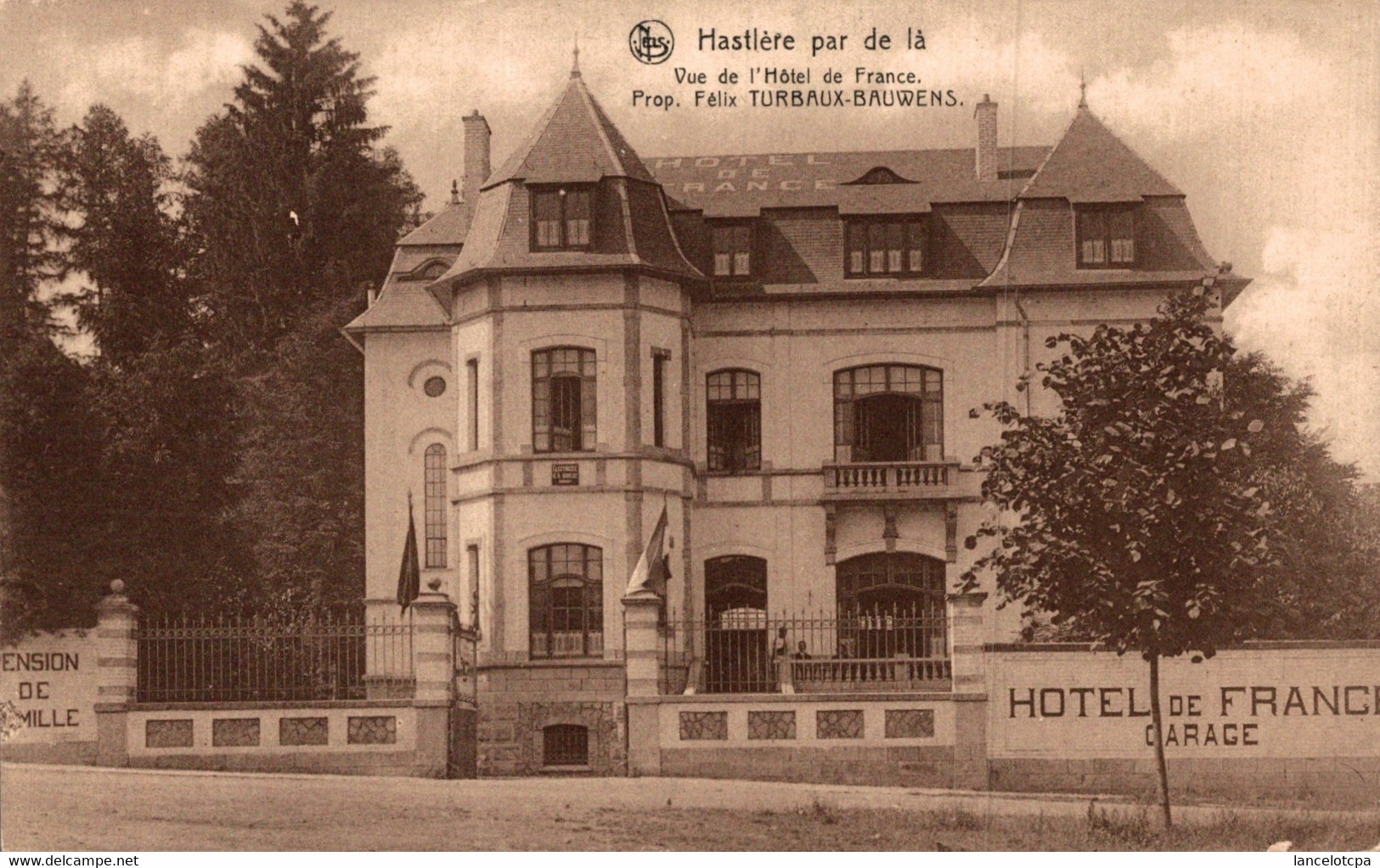 HASTIERE PAR DE LA / VUE DE L'HOTEL DE FRANCE - Hastière