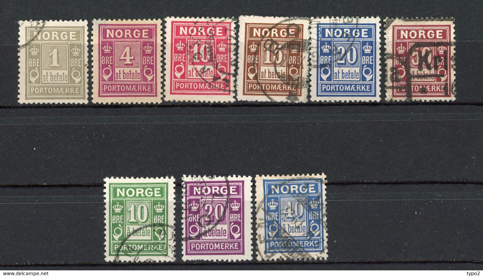 NORVEGE PORT DU -   BE - Used Stamps