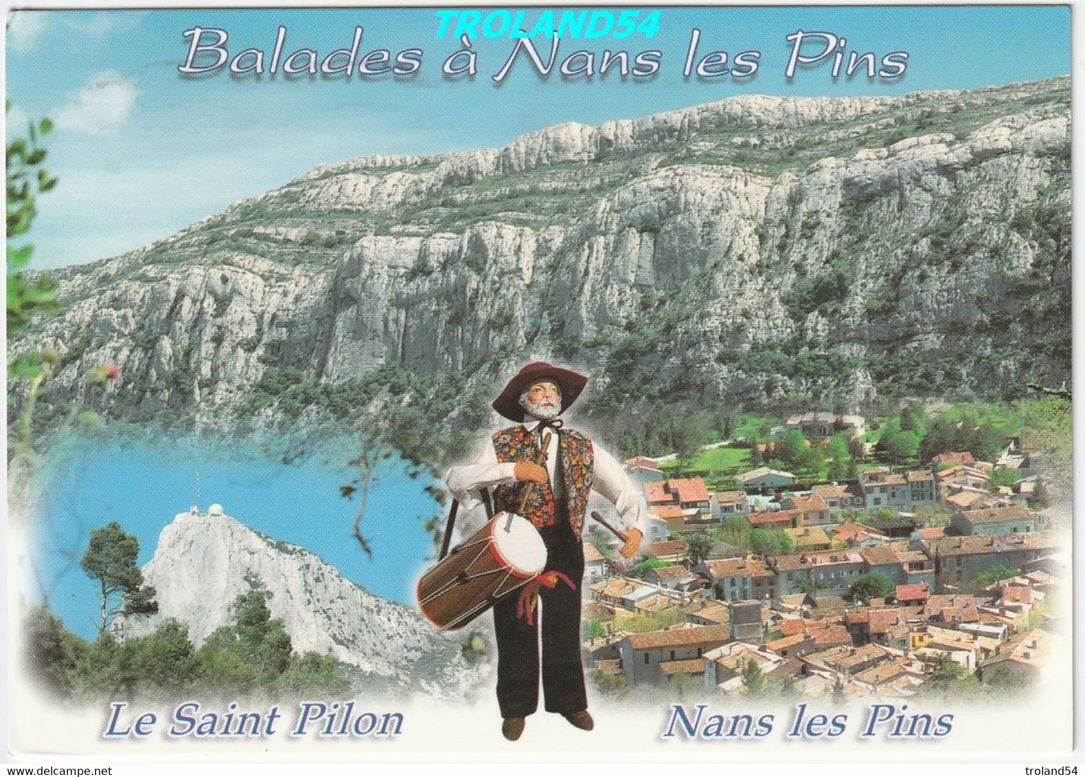 CP- Ballade à Nans-les-Pins- éditions Nouvelles Editions Provençales, Photo NEP - Nans-les-Pins