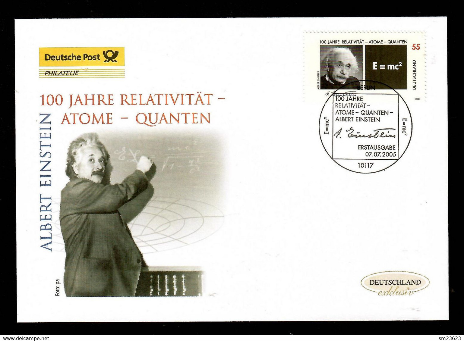 BRD 2005  Mi.Nr. 2475 , Albert Einstein - FDC Berlin  07.07.2005 - Albert Schweitzer