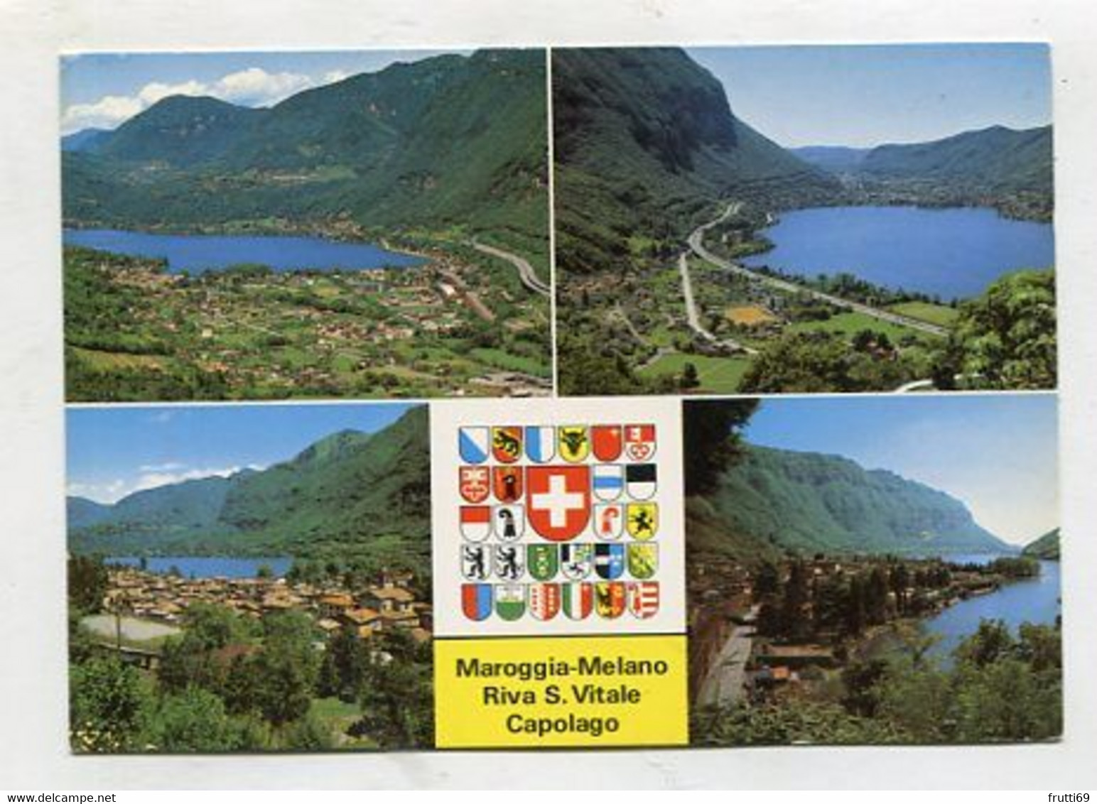 AK 095735 SWITZERLAND - Maroggia - Melana - Riva S. Vtale - Capolago - Capolago