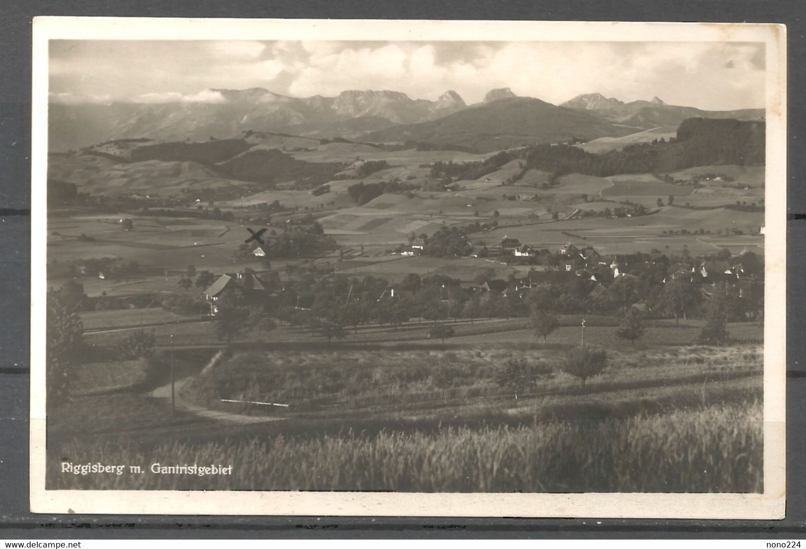 Carte P De 1931 ( Riggisberg / Gantristgebiet ) - Riggisberg 