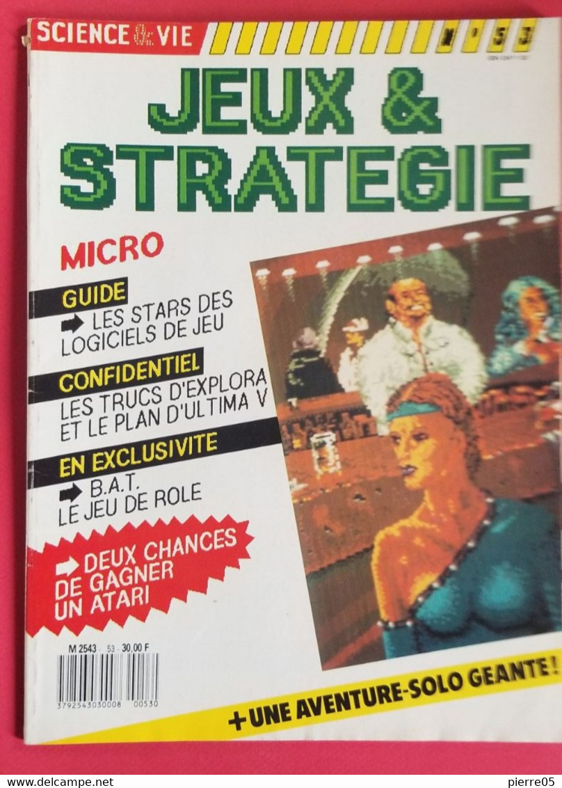 Jeux & Stratégie Nos 53 Et 54 - Plays Of Role