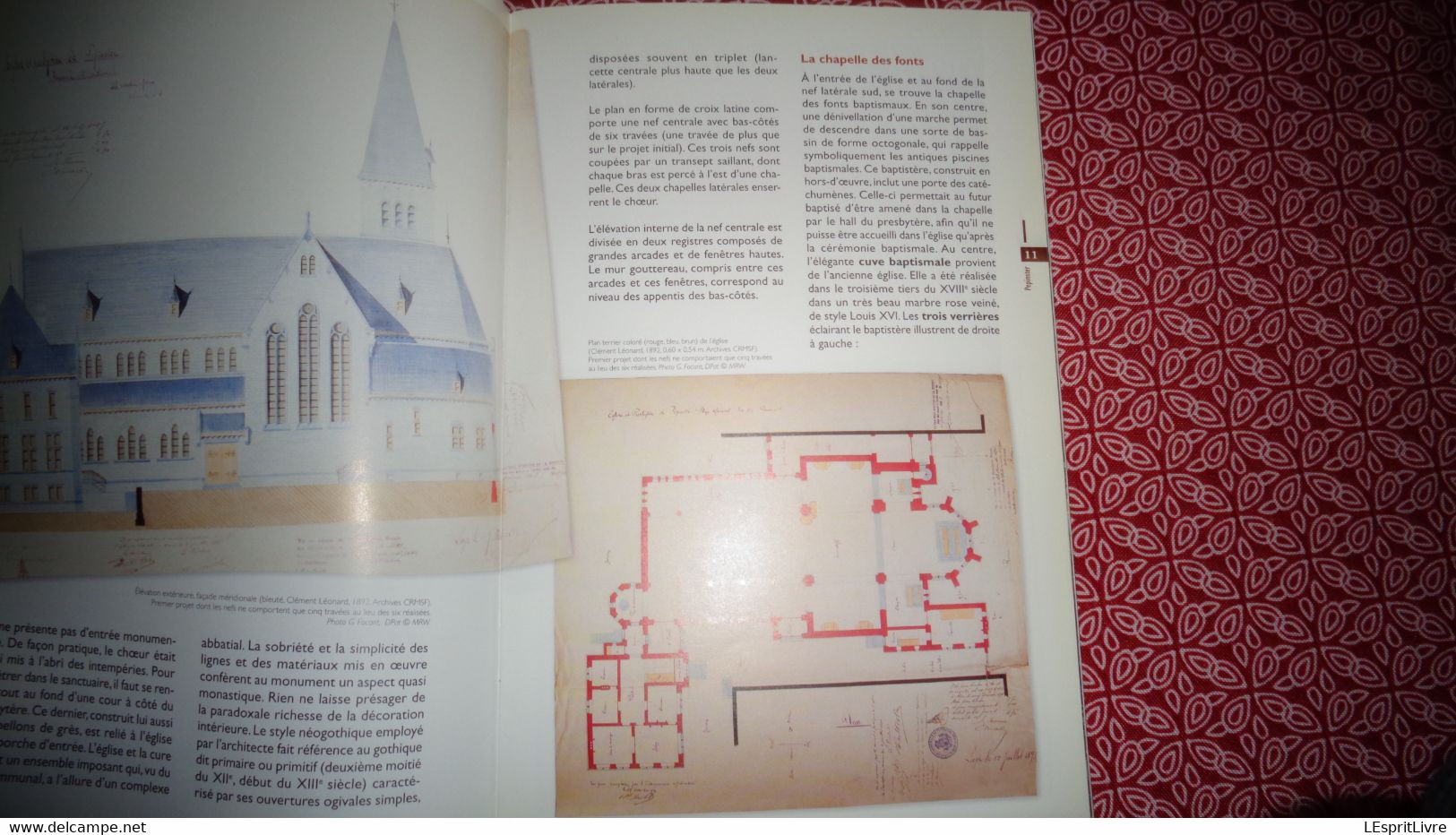 CARNETS DU PATRIMOINE N° 39 L'Eglise Saints Antoine Ermite Appoline de Pépinster Régionalisme Architecture Religieuse
