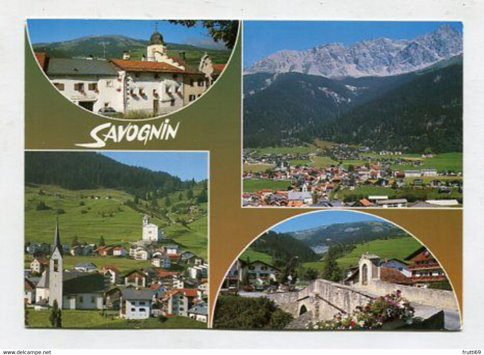 AK 095751 SWITZERLAND - Savognin - Savognin