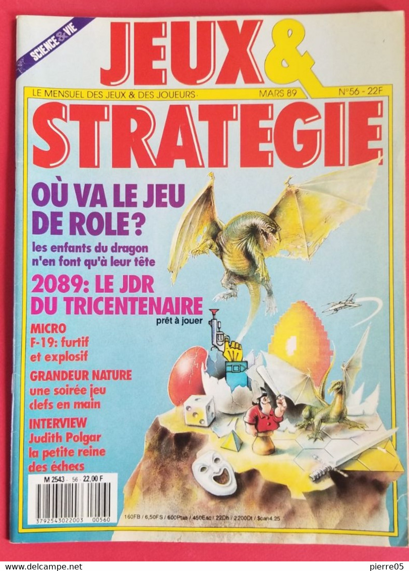 Jeux & Stratégie Nos 55 Et 56 - Plays Of Role