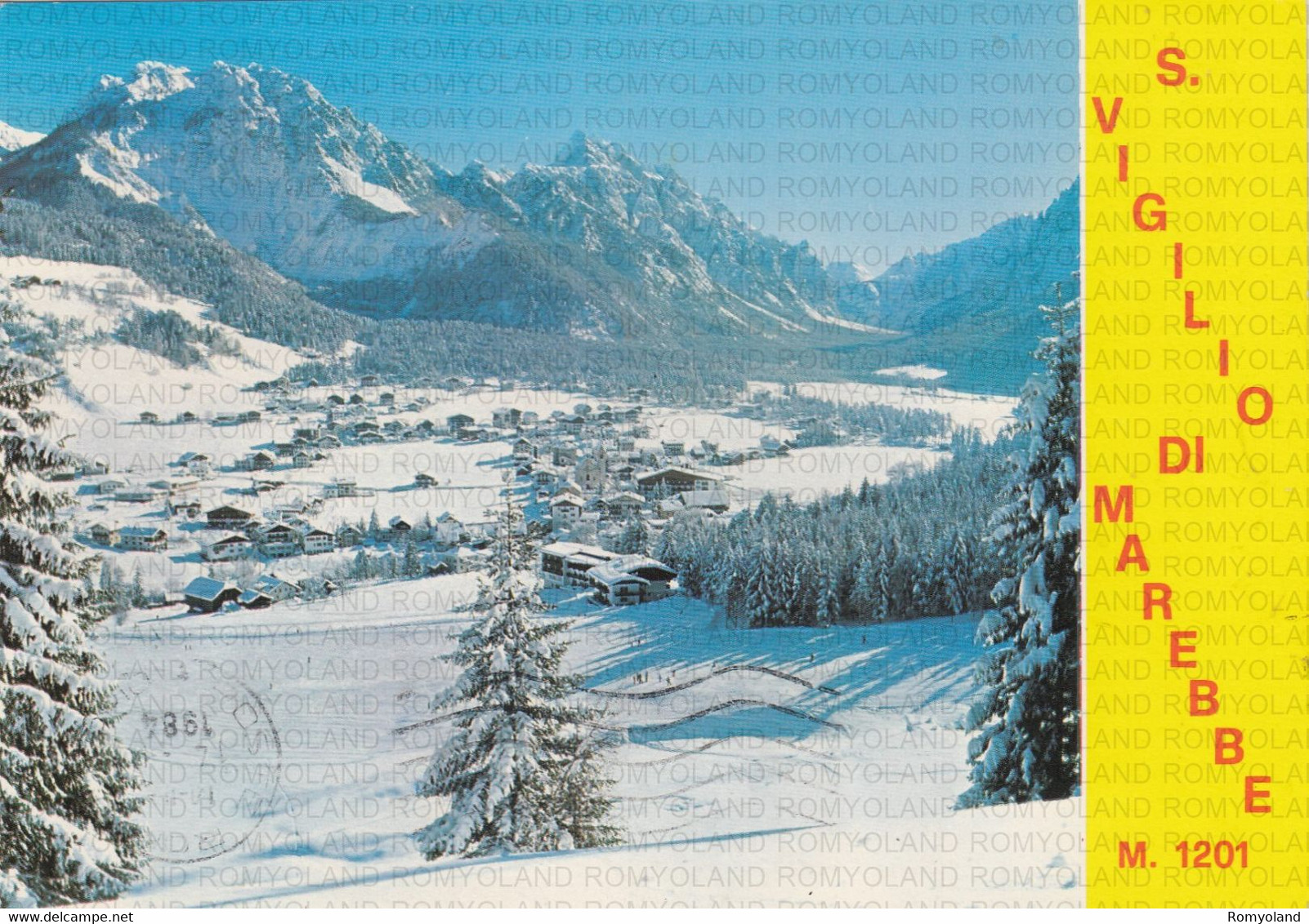 CARTOLINA  S.VIGILIO DI MAREBBE M.1201,BOLZANO,TRENTINO ALTO ADIGE,VERSO LA VAL DI RUDO,MONTAGNA,VACANZA,VIAGGIATA 1984 - Bolzano (Bozen)