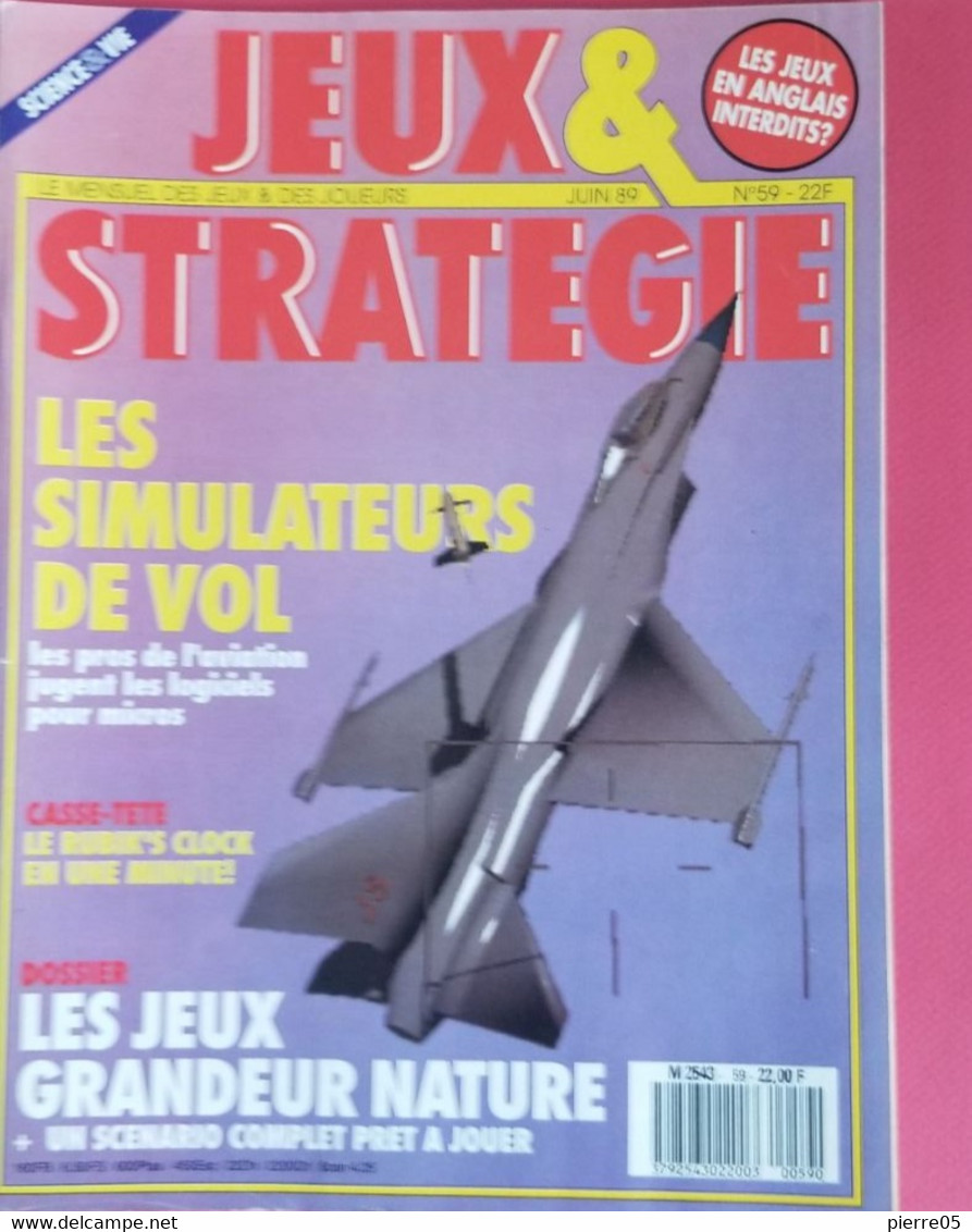 Jeux & Stratégie Nos 59 Et 60 - Giochi Di Ruolo