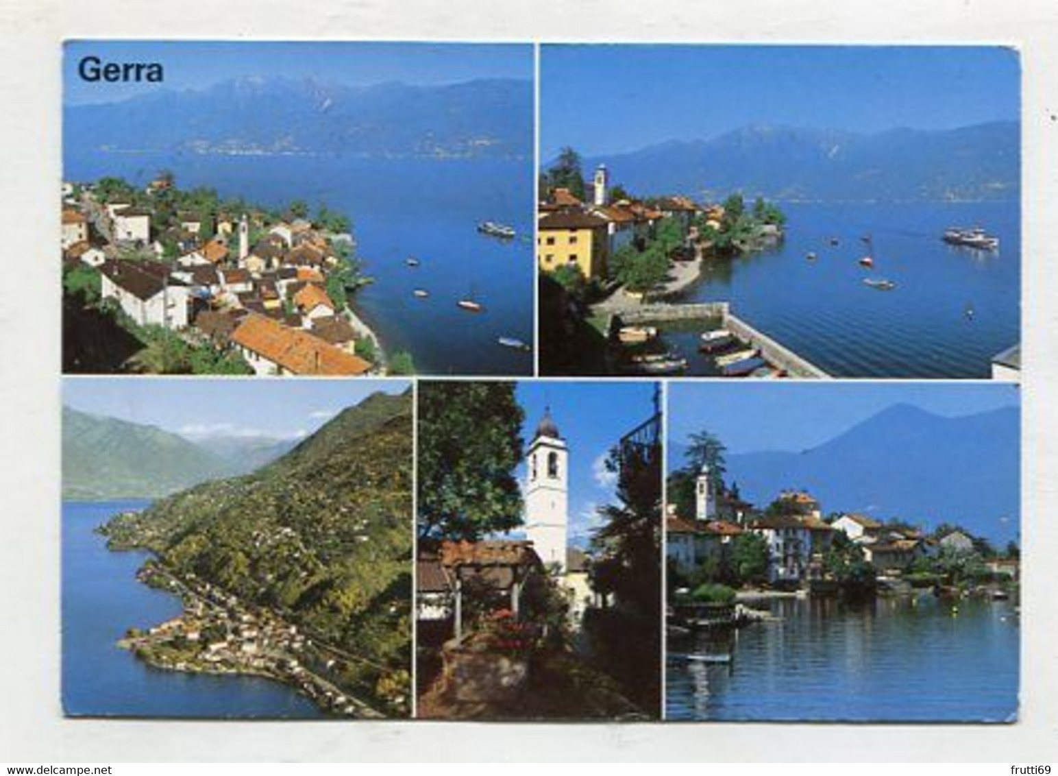 AK 095771 SWITZERLAND - Gerra-Gambarogno -  Lago Maggiore - Cugnasco-Gerra