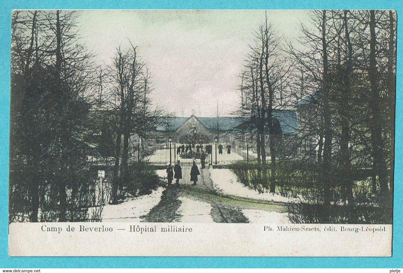 * Leopoldsburg (Limburg) * (Ph Mahieu Smets - KLEUR) Camp De Beverloo, Hopital Militaire, Armée, Soldat, TOP, Rare - Leopoldsburg (Kamp Van Beverloo)