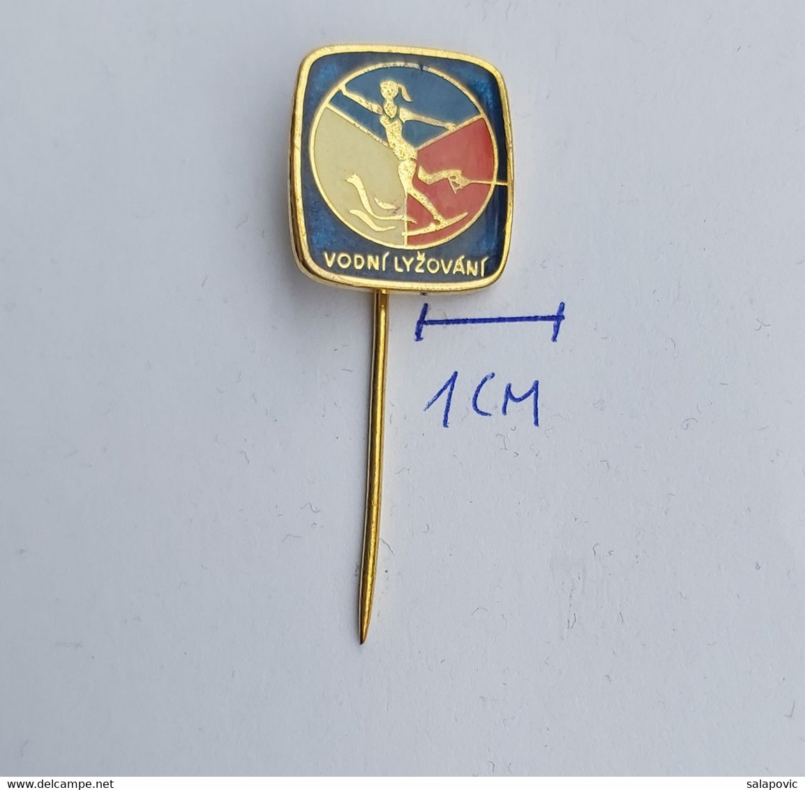 Vodni Lyžovani Czech Republic Water Skiers Skiing PIN 12/8 - Water-skiing