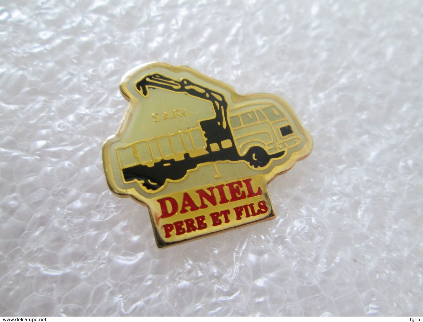 PIN'S    CAMION  DANIEL  PERE ET FILS - Transports