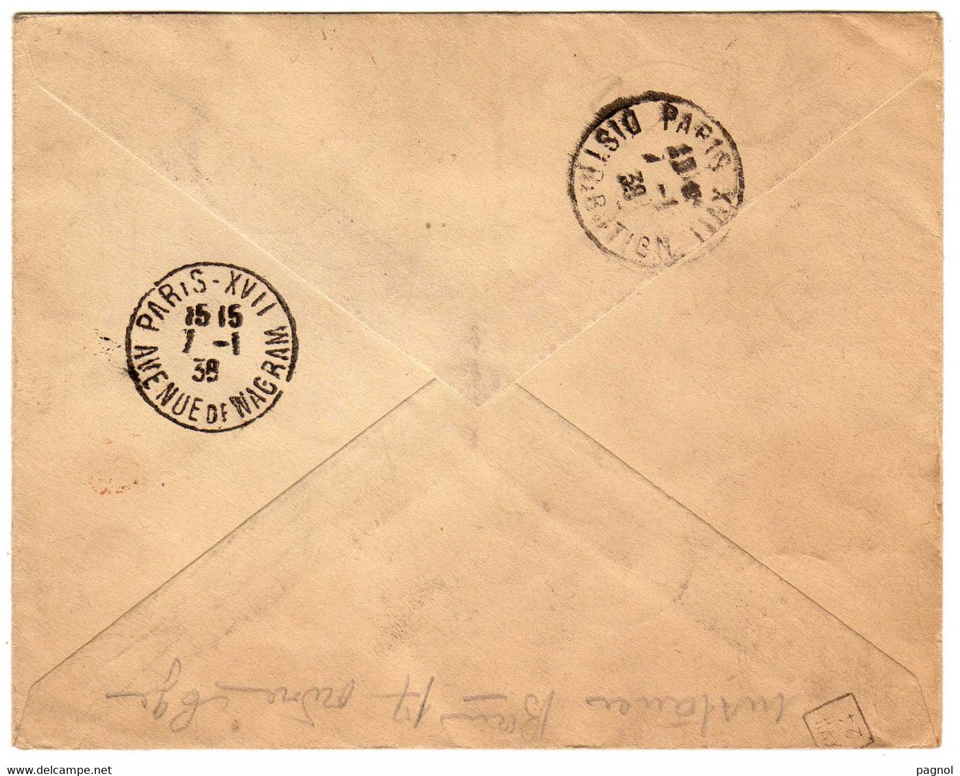 Soudan : Exposition Internationale Paris 1937 : Lettre Rec. Par Avion - Cartas & Documentos