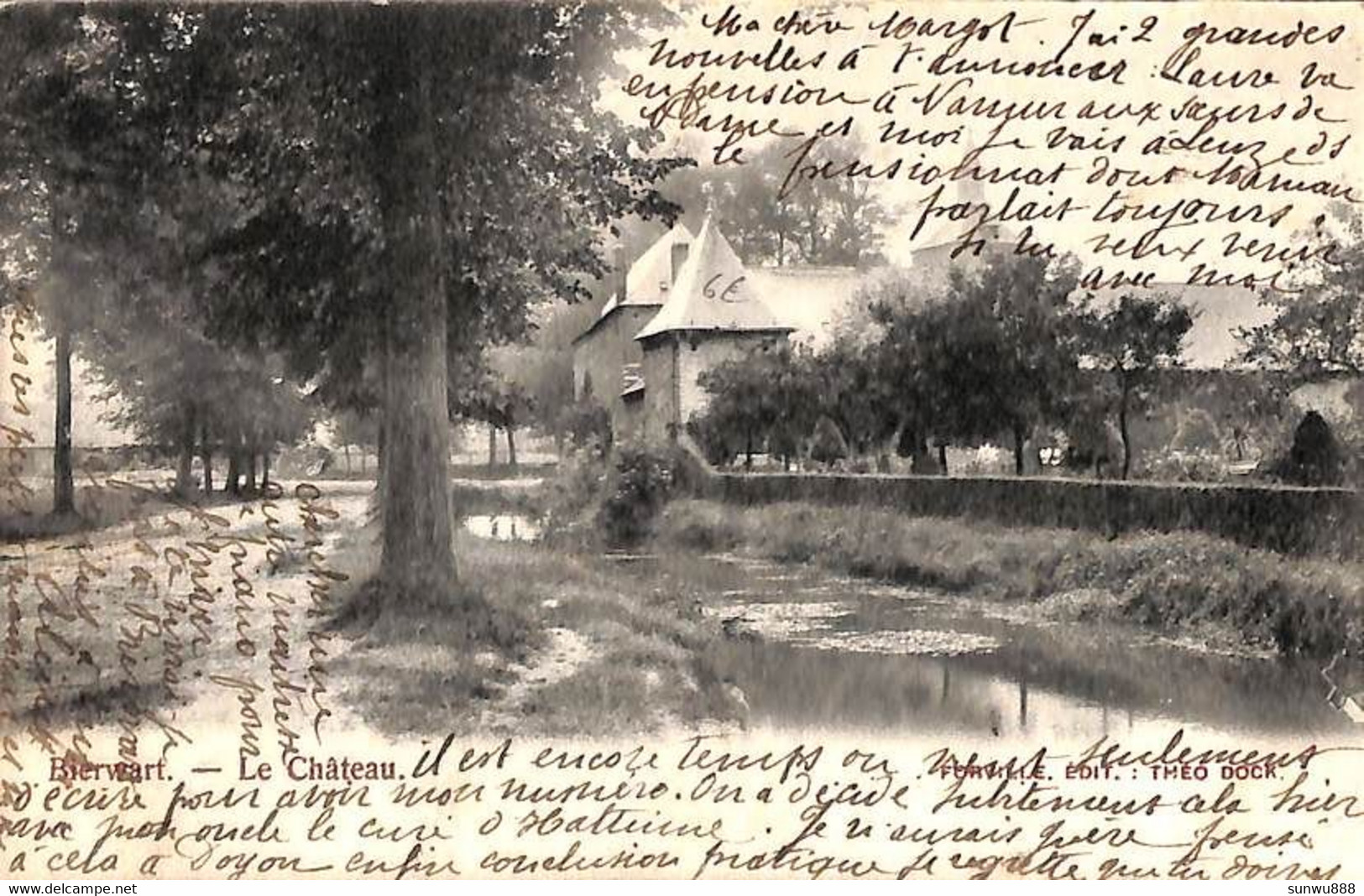 Bierwart - Le Château (Edit. Théo Dock 1903) - Fernelmont