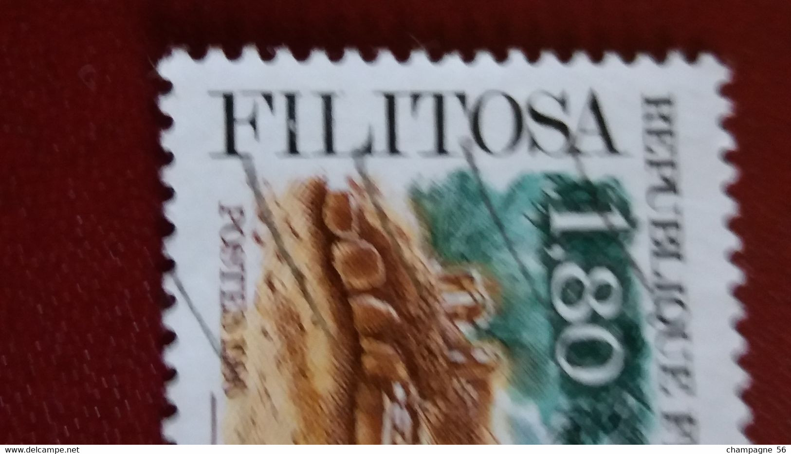 1986 N° 2401 OBLITERE POINT BLANC FILITOSA  I - Usados