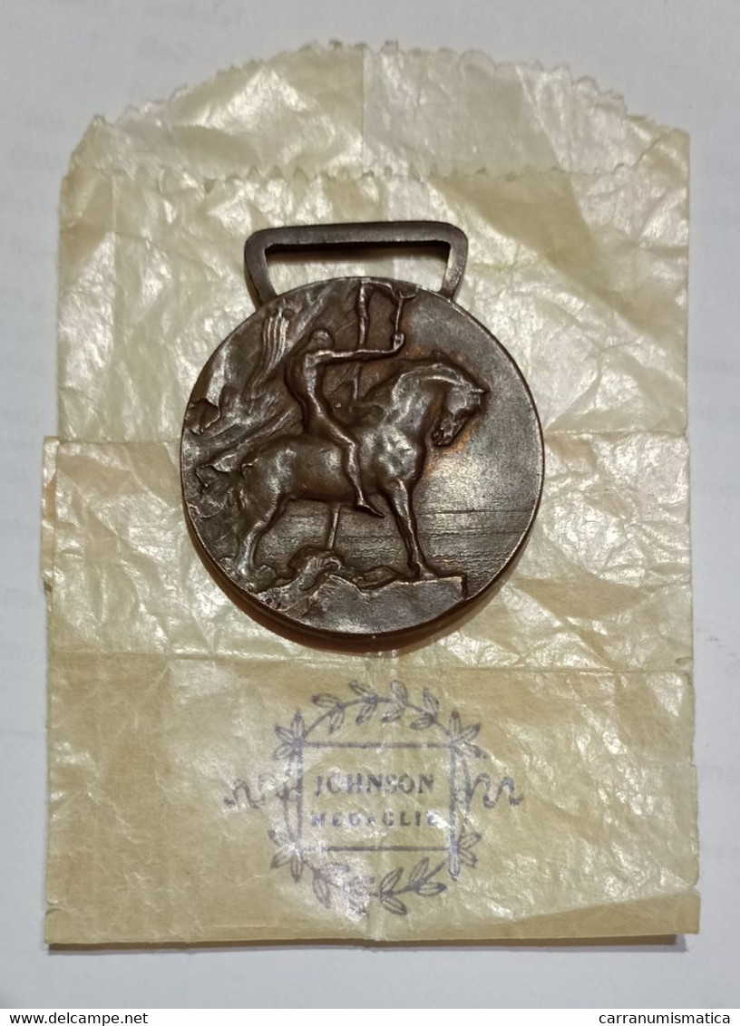 [NC] Medaglia Commemorativa Delle CAMPAGNE FASC...TE (1919-1921) Prod. Johnson - Bustina Originale - Italia