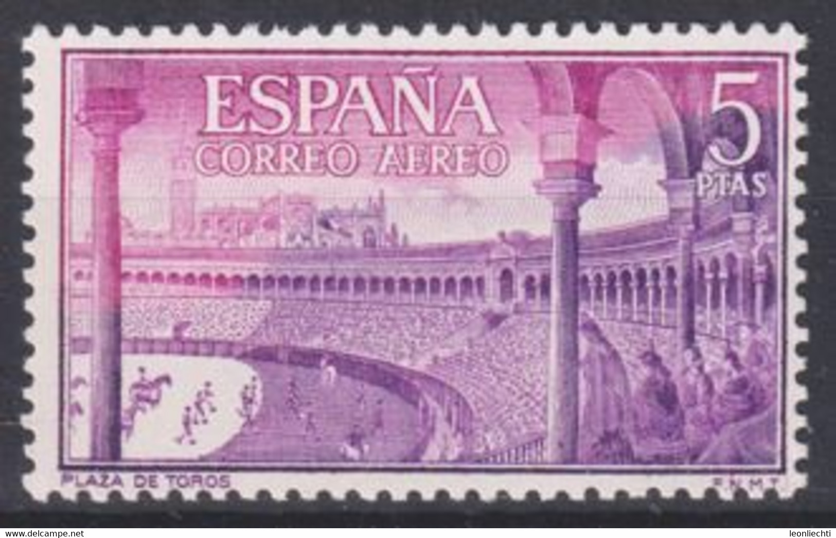 1960 Spanien Flugpost/ Correo Aereo Stierkampf / Corrida De Toros Mi: ES 1166**/ Y&T: ES PA 281** Arena - Autres & Non Classés