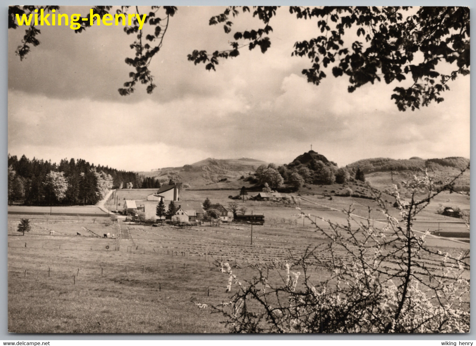 Rhön - S/w Der Wachtküppel Mit Wasserkuppe Und Eube 4 - Rhön