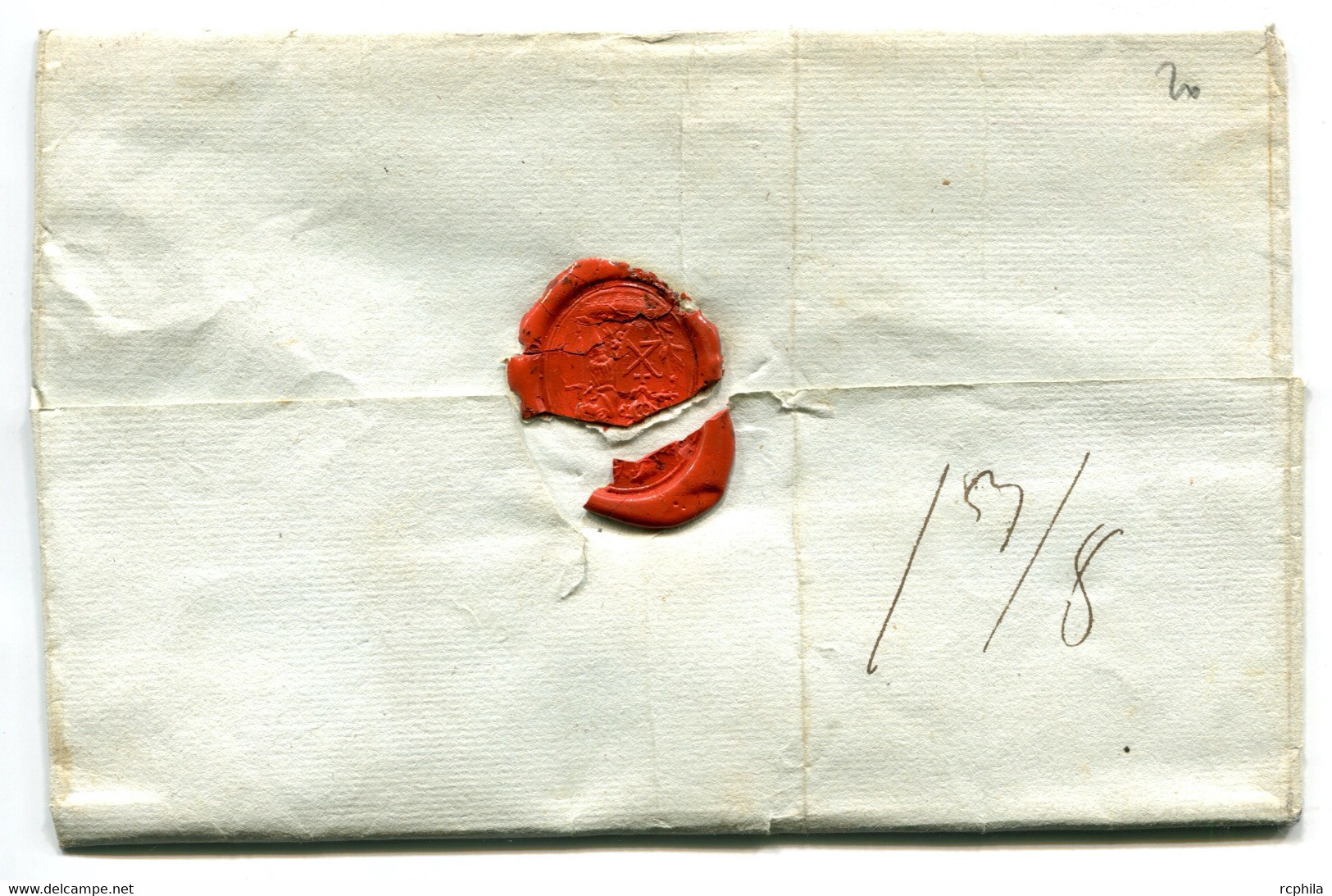 RC 24540 SUISSE ENVELOPPE PESANTE DE BERN POUR VILLARDS LE MOINE ( LETTRE SANS CORRESPONDANCE ) - ...-1845 Préphilatélie