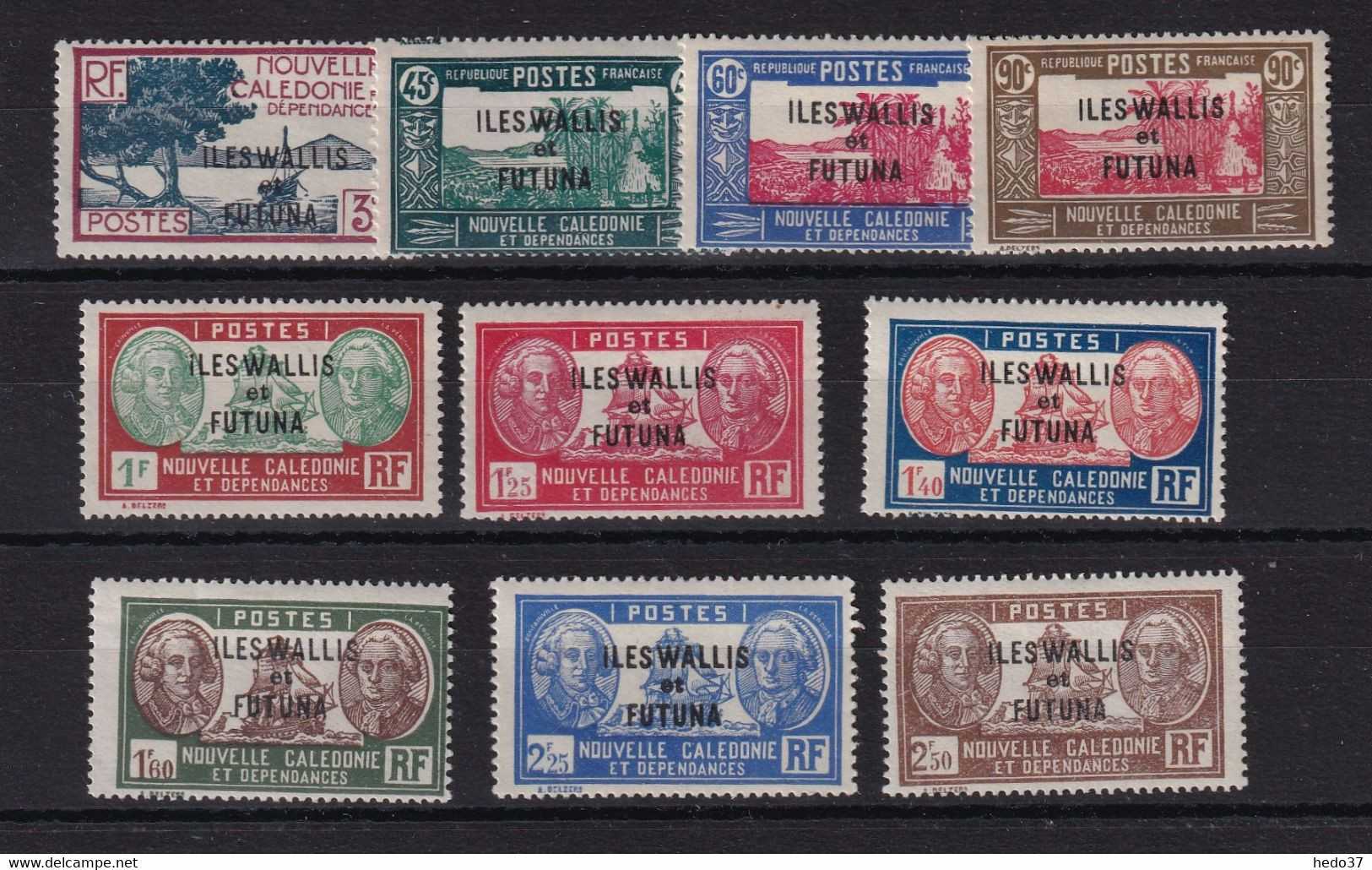 Wallis Et Futuna N°77/86 - Neuf * Avec Charnière - TB - Neufs