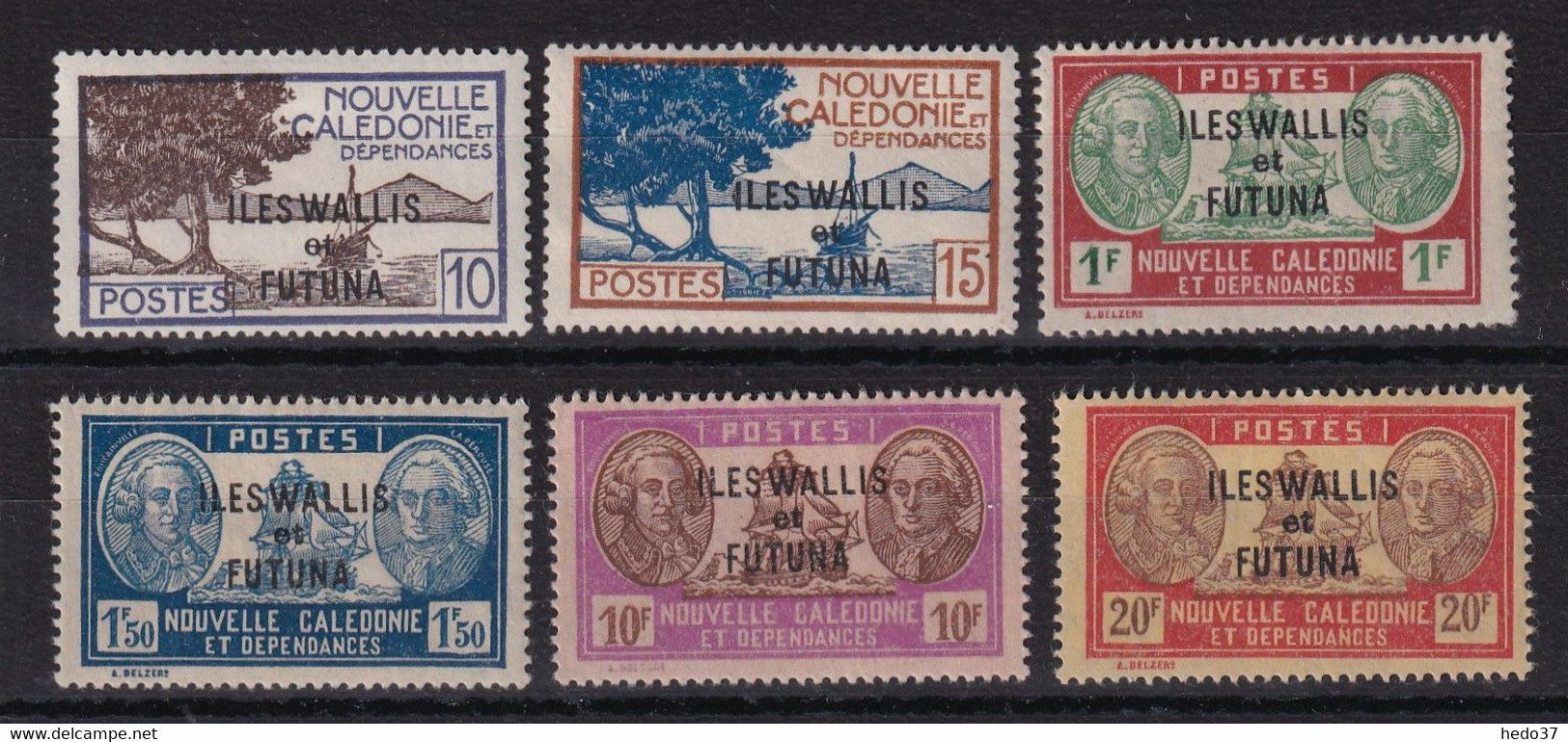 Wallis Et Futuna N°125/130 - Neuf * Avec Charnière - TB - Unused Stamps