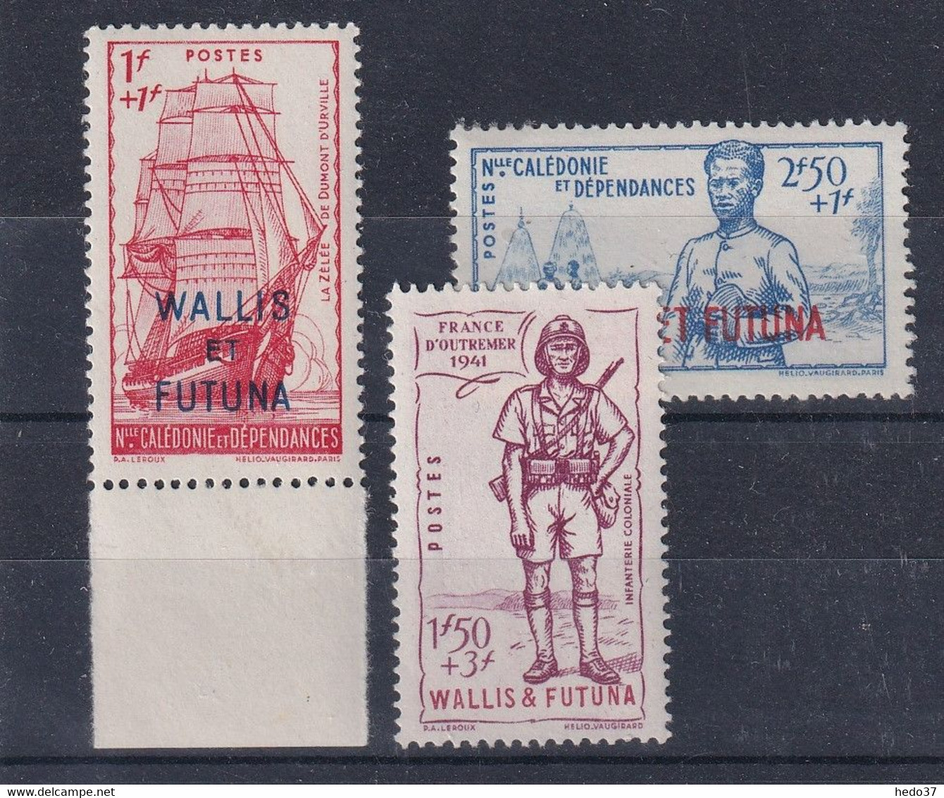 Wallis Et Futuna N°87/89 - Neuf ** Sans Charnière - TB - Neufs