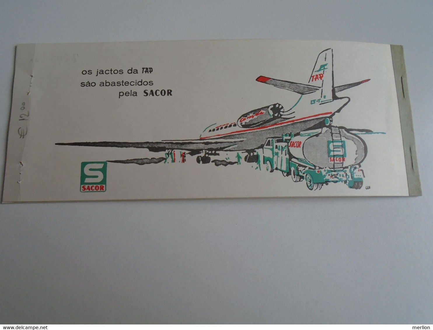 AV209a.12   Billet D' Avion 1967 TAP Air Portugal Lisbonne  -  Luanda (Angola) ?  - Lisboa Airline Ticket - Biglietti
