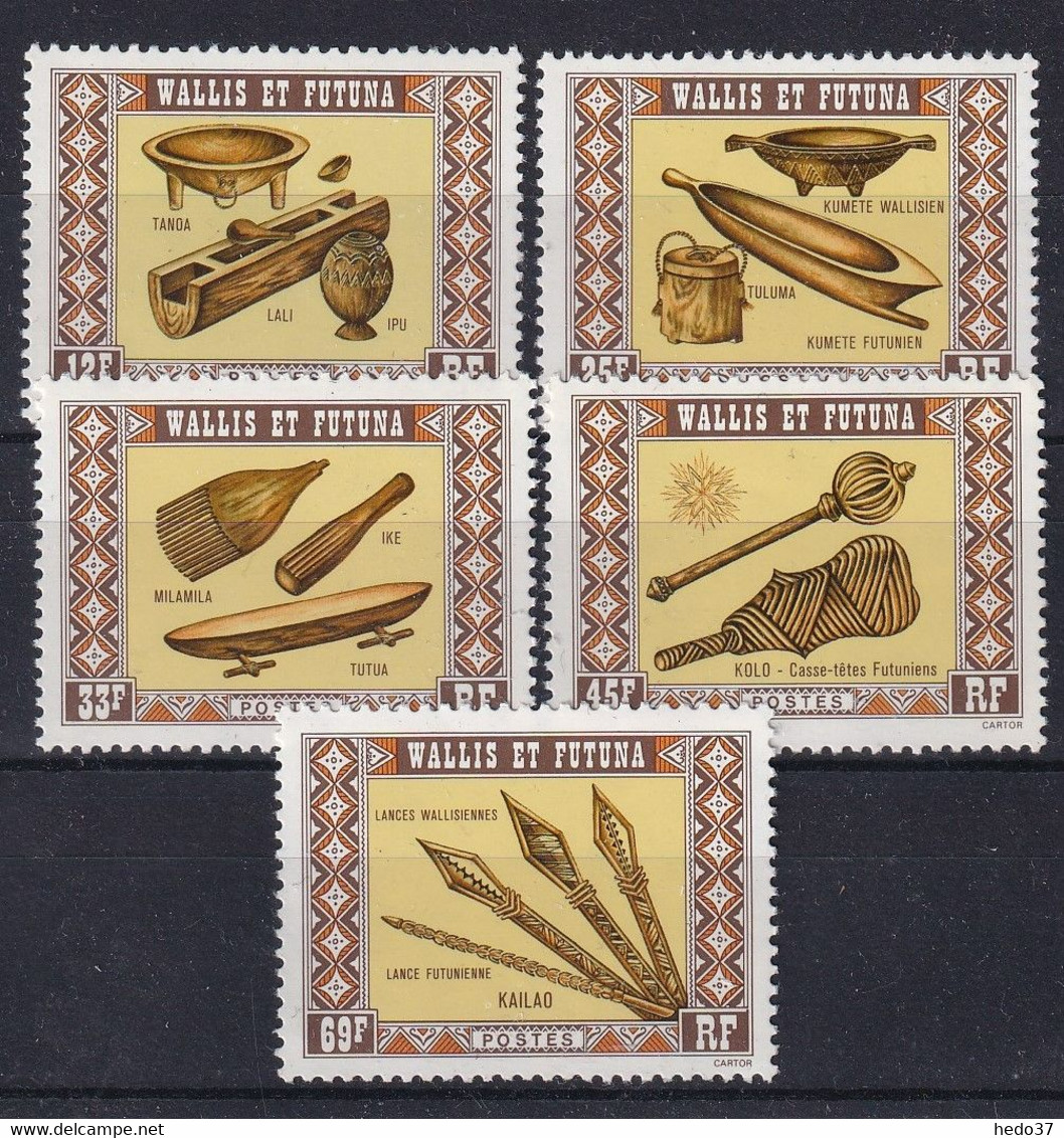 Wallis Et Futuna N°198/202 - Neuf ** Sans Charnière - TB - Unused Stamps