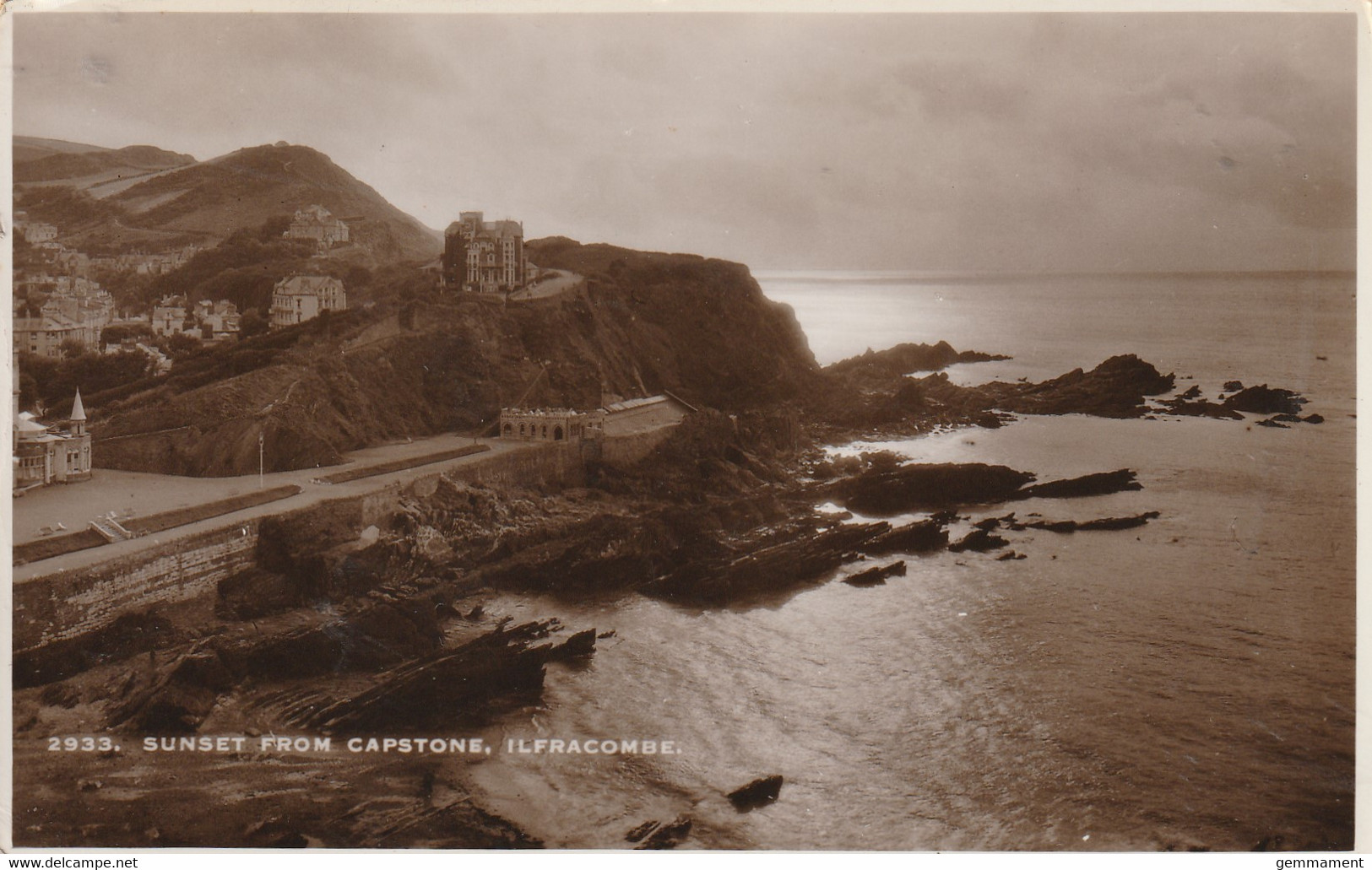 ILFRACOMBE- SUNSET FROM CAPSTONE - Ilfracombe