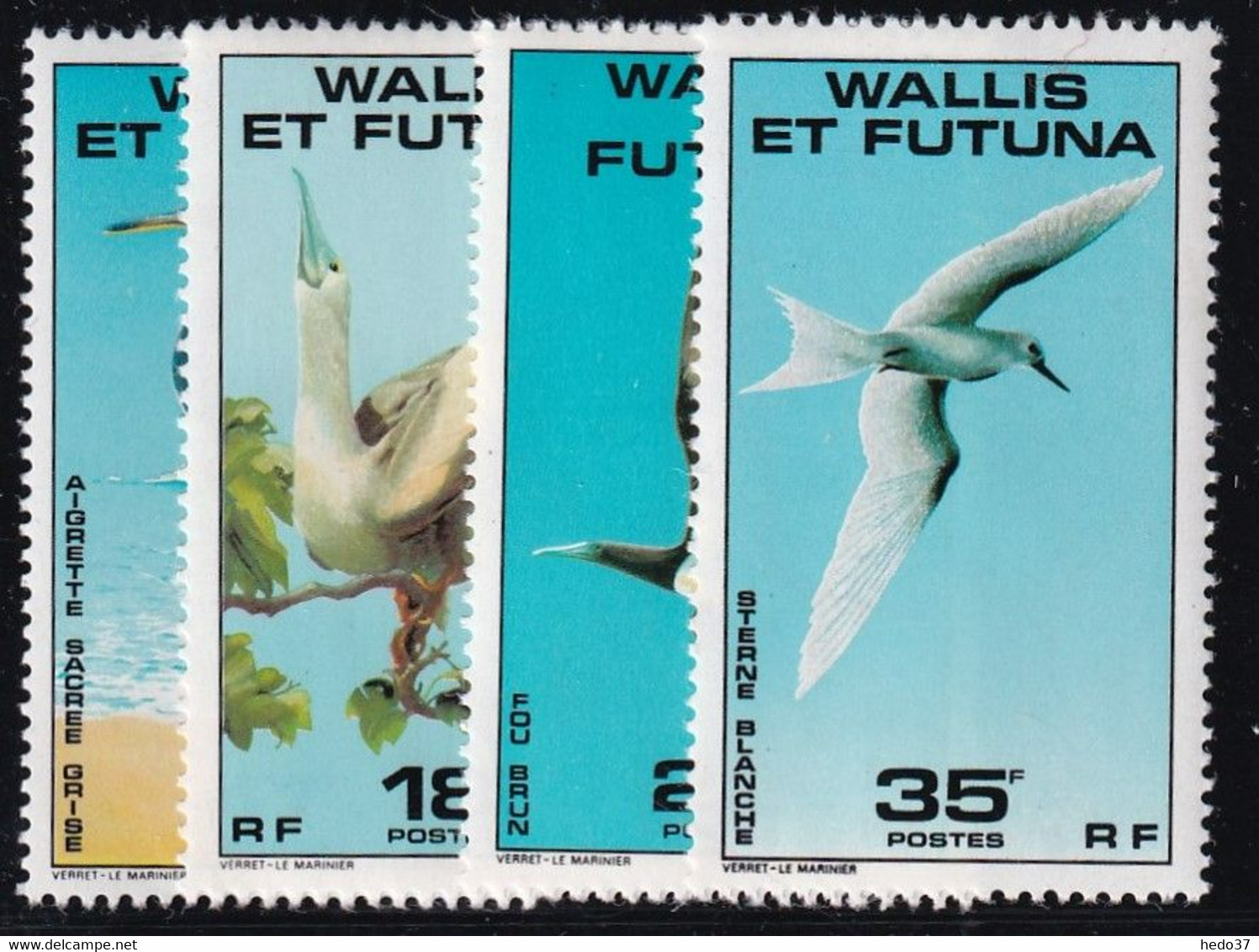 Wallis Et Futuna N°217/220 - Neuf ** Sans Charnière - TB - Ungebraucht