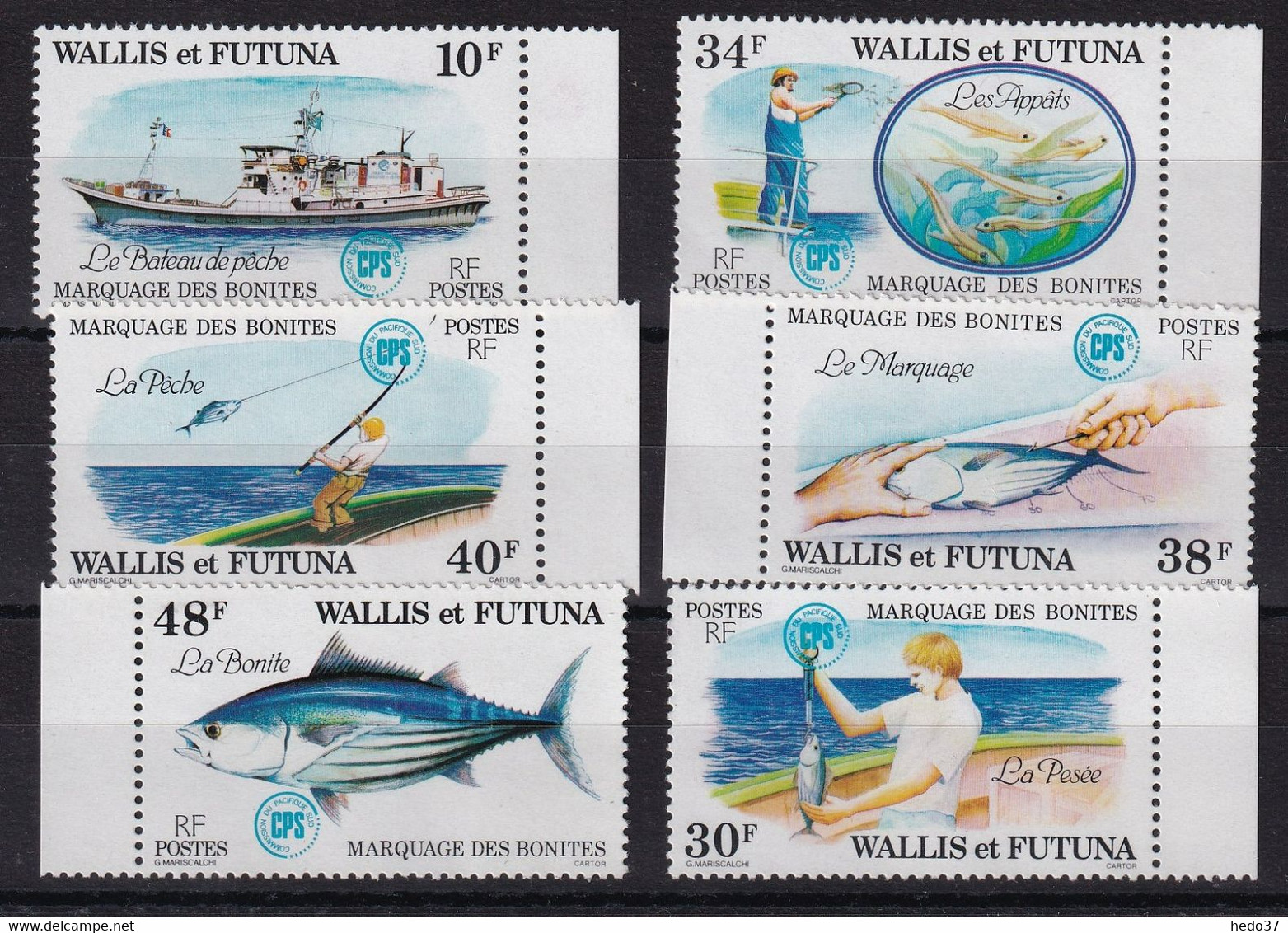 Wallis Et Futuna N°226/231 - Neuf ** Sans Charnière - TB - Ungebraucht