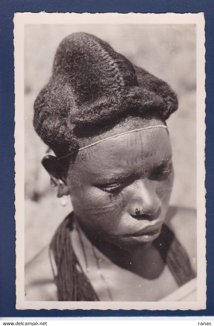 CPSM Tatouage Ethnic Afrique Noire Voir Dos Tatoo Scarification Photo PAULEAU - Zonder Classificatie