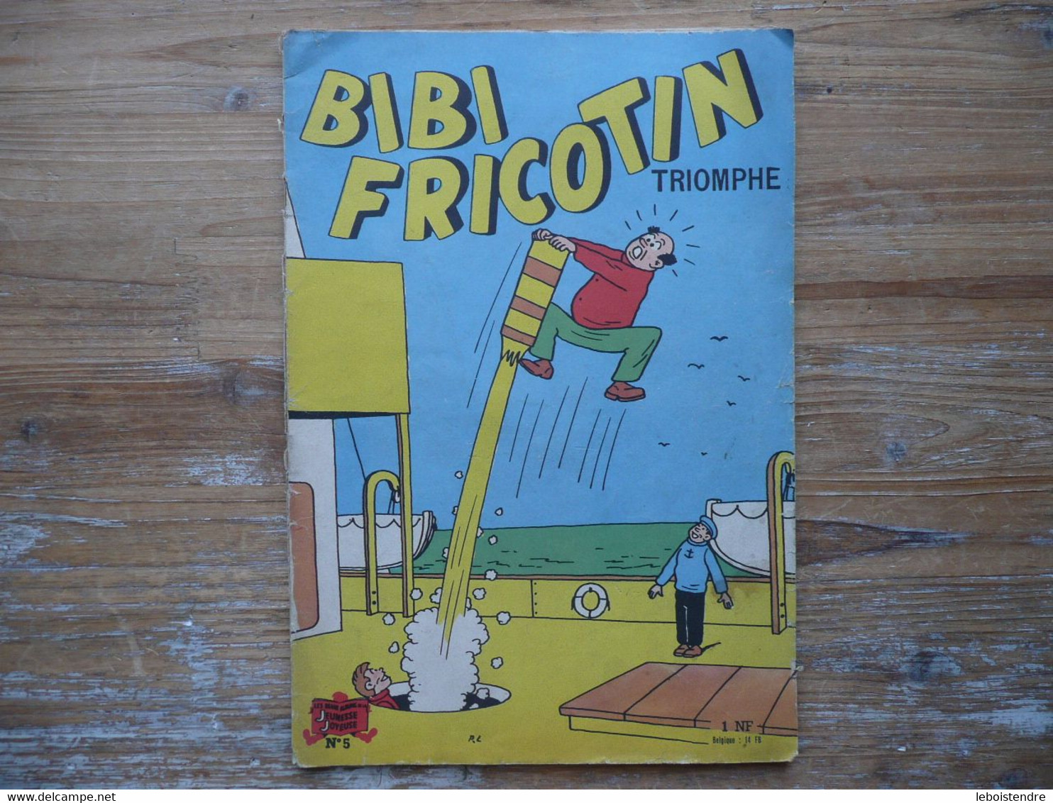 BIBI FRICOTIN TRIOMPHE N 5 JEUNESSE JOYEUSE 1960 ? - Bibi Fricotin