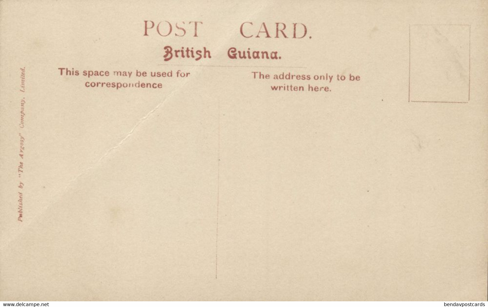 British Guiana, Guyana, Demerara, GEORGETOWN, Camp Street (1930s) RPPC Postcard - Guyana (ehemals Britisch-Guayana)