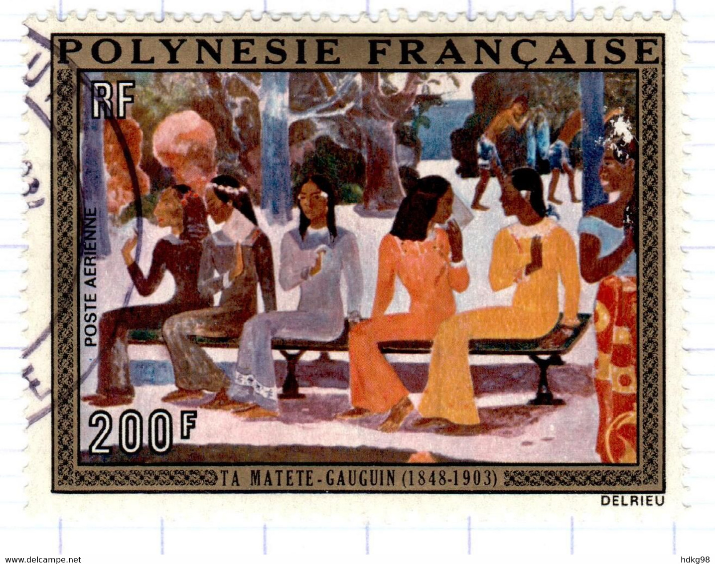 FP+ Polynesien 1973 Mi 167 Gauguin - Used Stamps