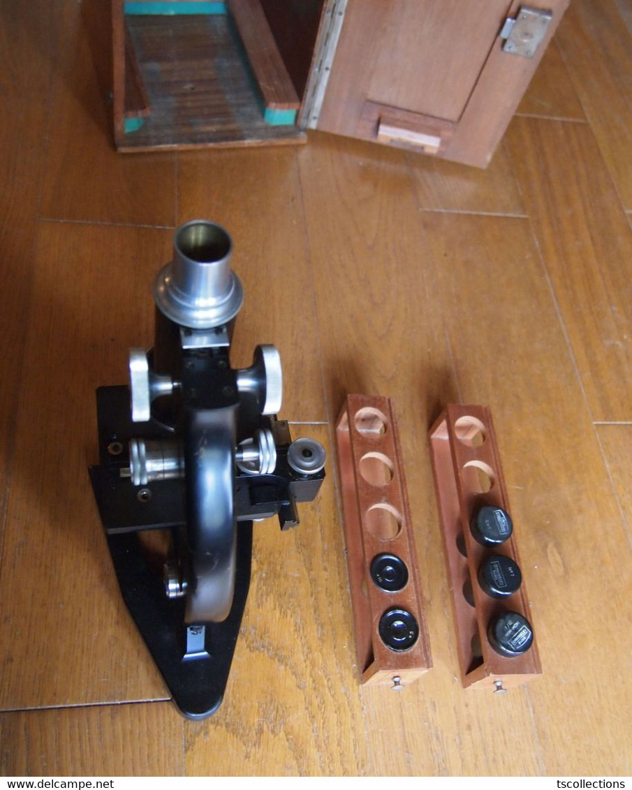 Microscope Ancien Le Mardeley - Otros Aparatos