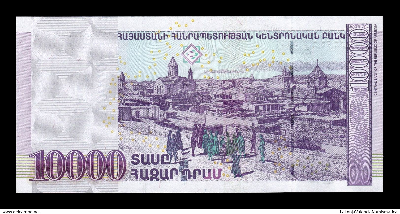 Armenia 10000 Dram 2012 Pick 57 SC UNC - Armenien