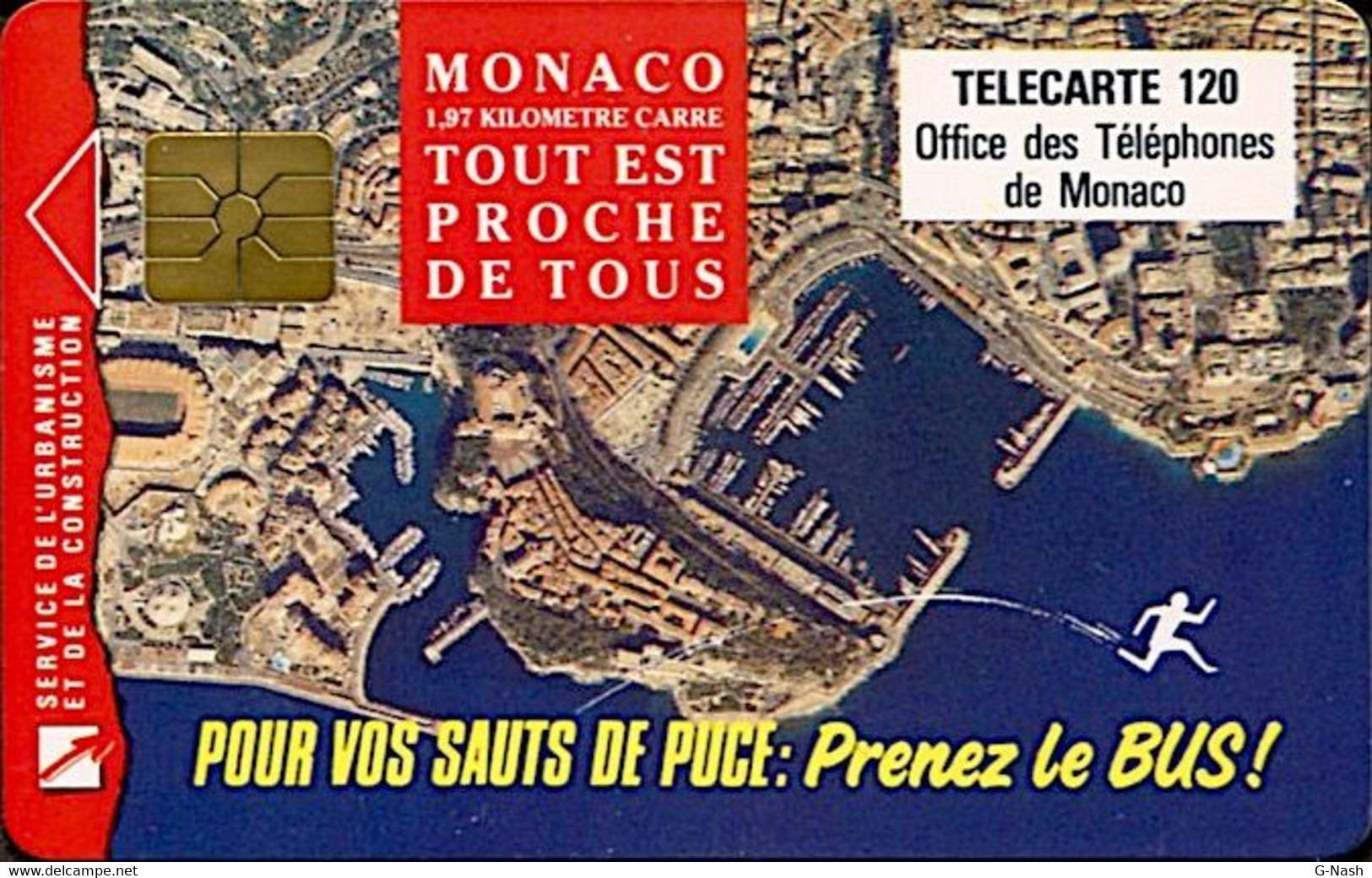Monaco -  Prenez Le Bus – GEM 01/93 - 120u - Monaco
