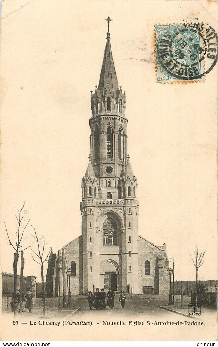 LE CHESNAY NOUVELLE EGLISE SAINT ANTOINE DE PADOUE - Le Chesnay