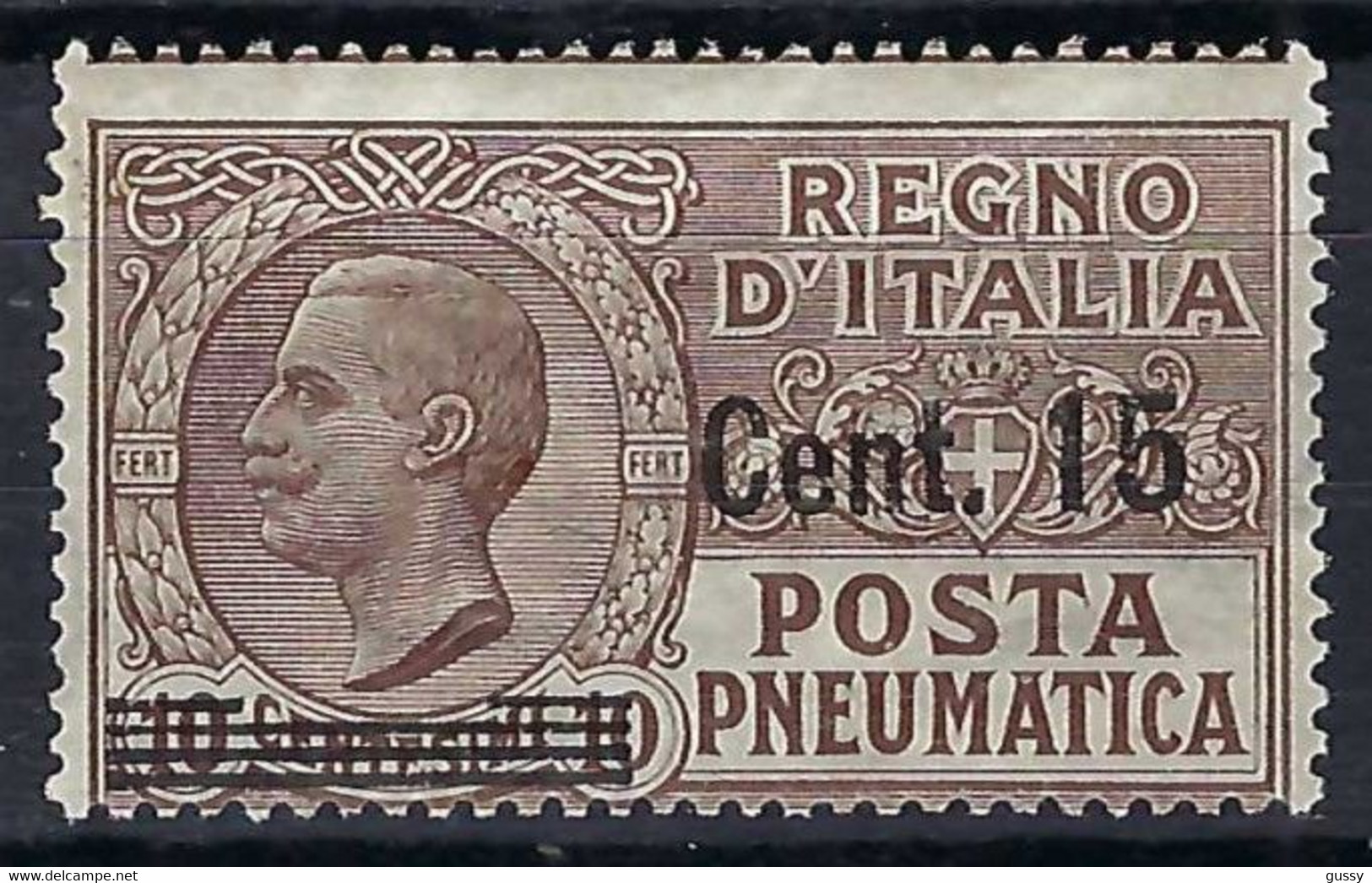 ITALIE Pneumatiques Ca.1925:  Le Y&T 6 Neuf* - Correo Neumático