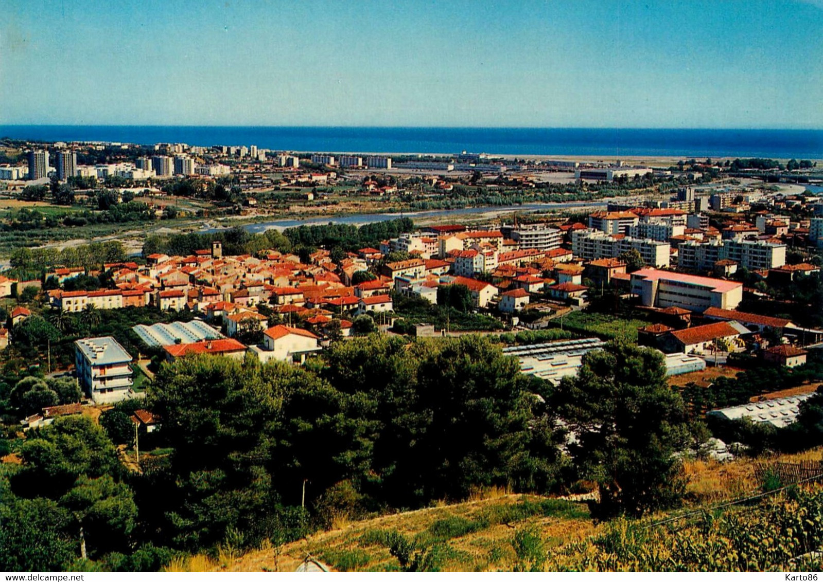 St Laurent Du Var * Vue Générale De La Commune - Saint-Laurent-du-Var