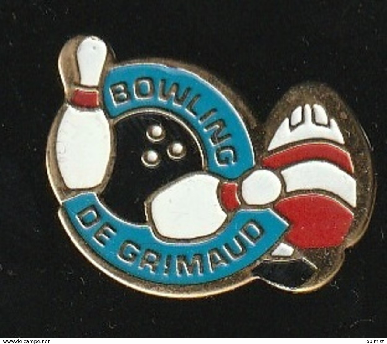 76017-Pin's-Bowling De Grimaud. - Bowling