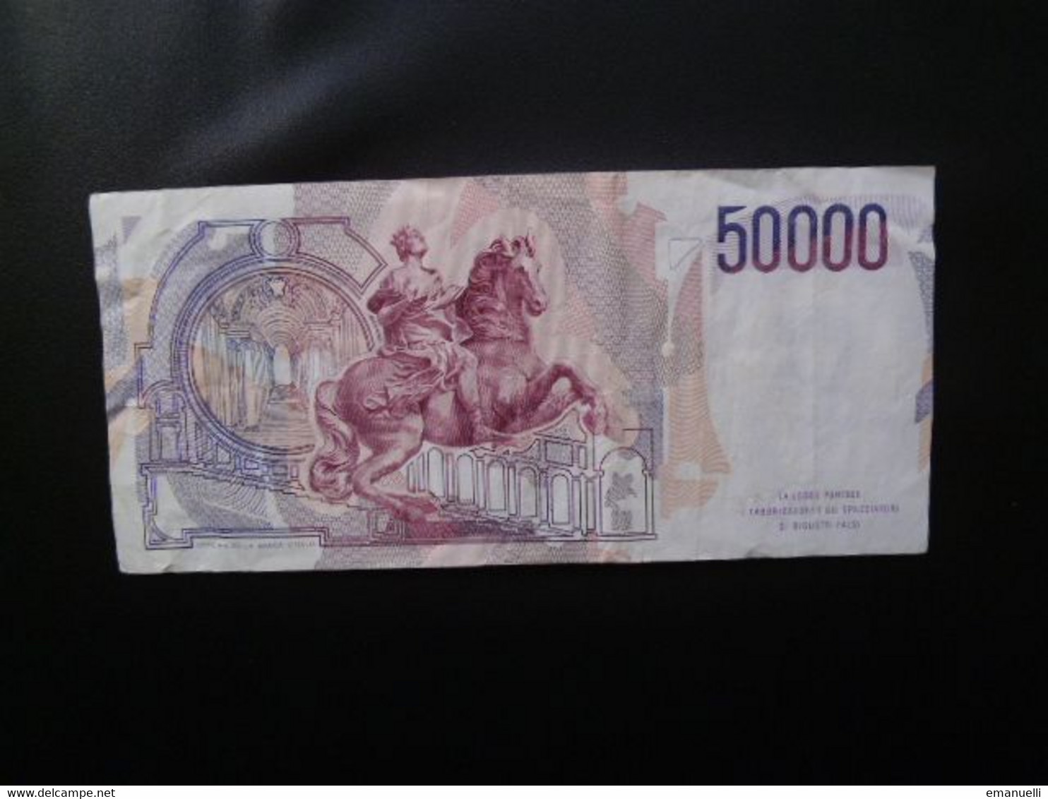 ITALIE : 50 000 LIRE  28.10.1985  P 113a / CI 86 BS 605 * / P 113a    TTB ** - 50000 Liras