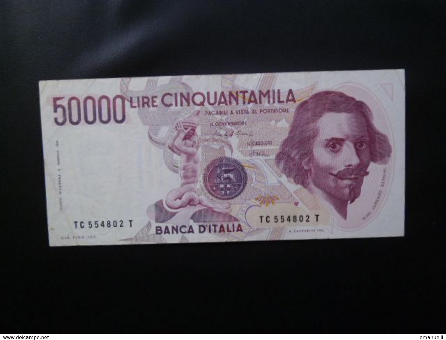 ITALIE : 50 000 LIRE   01.12.1986   CI 86 BS 606 * / P 113a     TTB+ ** - 50000 Liras