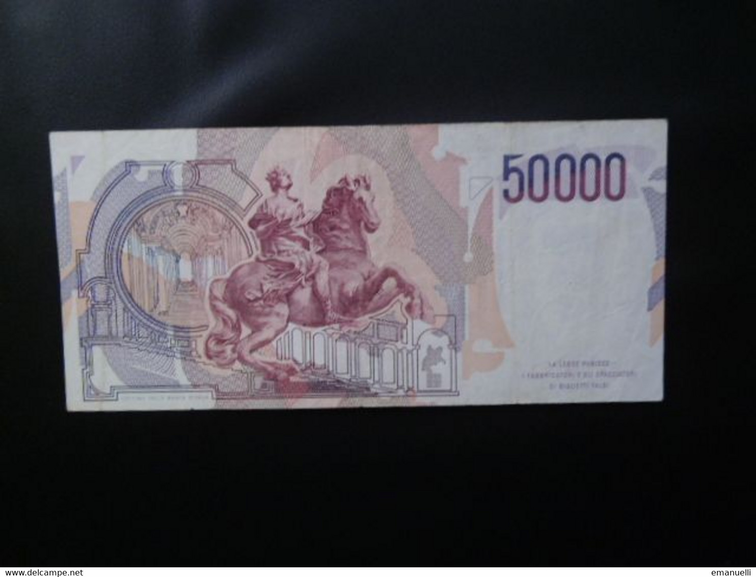 ITALIE : 50 000 LIRE   01.12.1986   CI 86 BS 606 * / P 113a     TTB+ ** - 50000 Lire